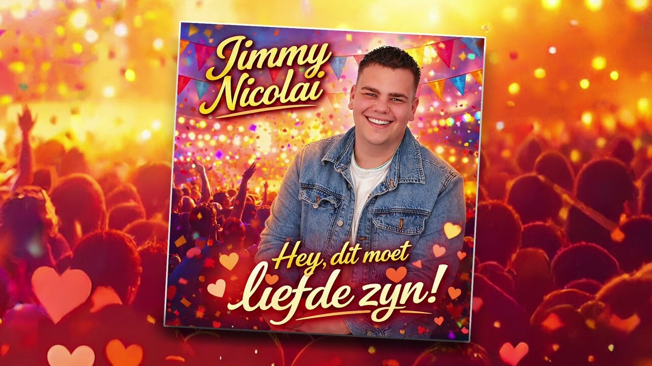 Jimmy Nicolai lanceert debuutsingle “Hey, dit moet liefde zijn!
