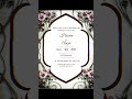 Luxury Brown Wedding Invitation Card Design 🤎✨ | Aesthetic Nikah Invite | 200 PKR