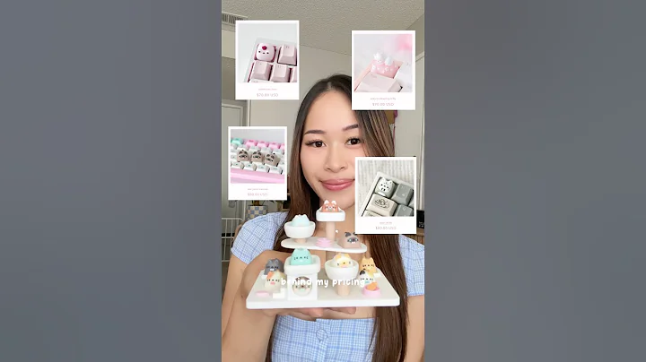 Why are my keycaps so expensive? #shortvideo #keycap #handmade  #kawaii #crafts #smallbusiness