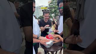 O último a soltar a maleta ganha o que tem dentro
