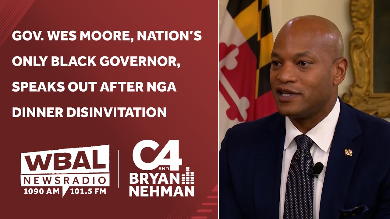 Gov. Wes Moore, nation’s only Black governor, speaks out after NGA dinner disinvitation