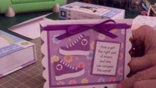 Cricut Paisley Birthday Card