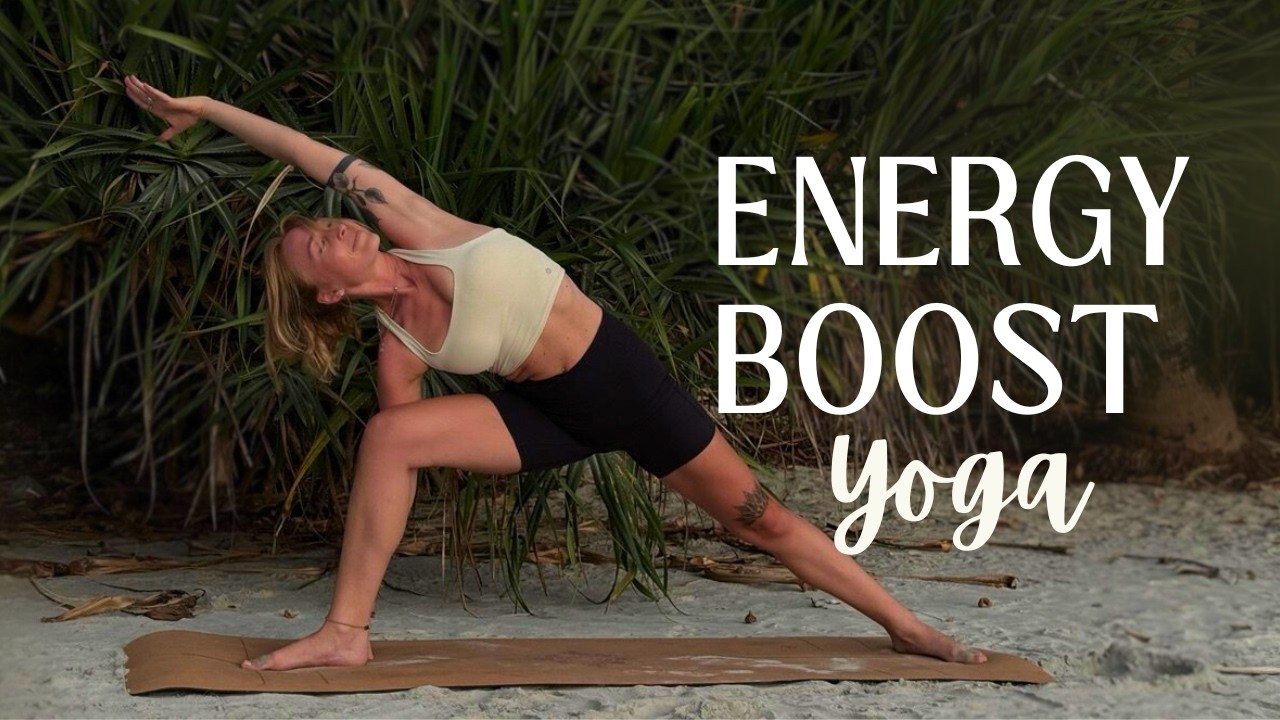 15 Minute Full Body Yoga | Energy Boost Flow for Tired Days