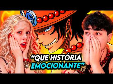 (CHOROU😢?) Rap do Ace (One Piece) - PUNHOS DE FOGO | NERD HITS | React