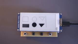Draw Shapes With The Gxepd2 Library For E-Ink Displays