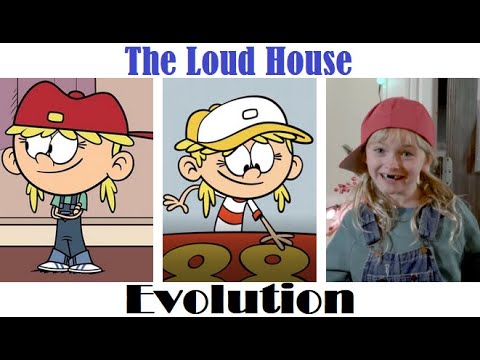 The Loud House Evolution - Lana Loud - Cartoon vs Movie vs Live action