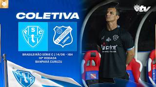 #PapãoTV: COLETIVA PÓS JOGO DO TÉCNICO JÚNIOR ROCHA (PAYSANDU 1X2 INTER DE LIMEIRA ) - AO VIVO