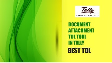 HCC0009|Document Link|Document Attachment In Tally|Call: 7686096860,9942542525|Tally Customization