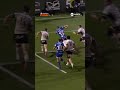 When a forward acts like a back!