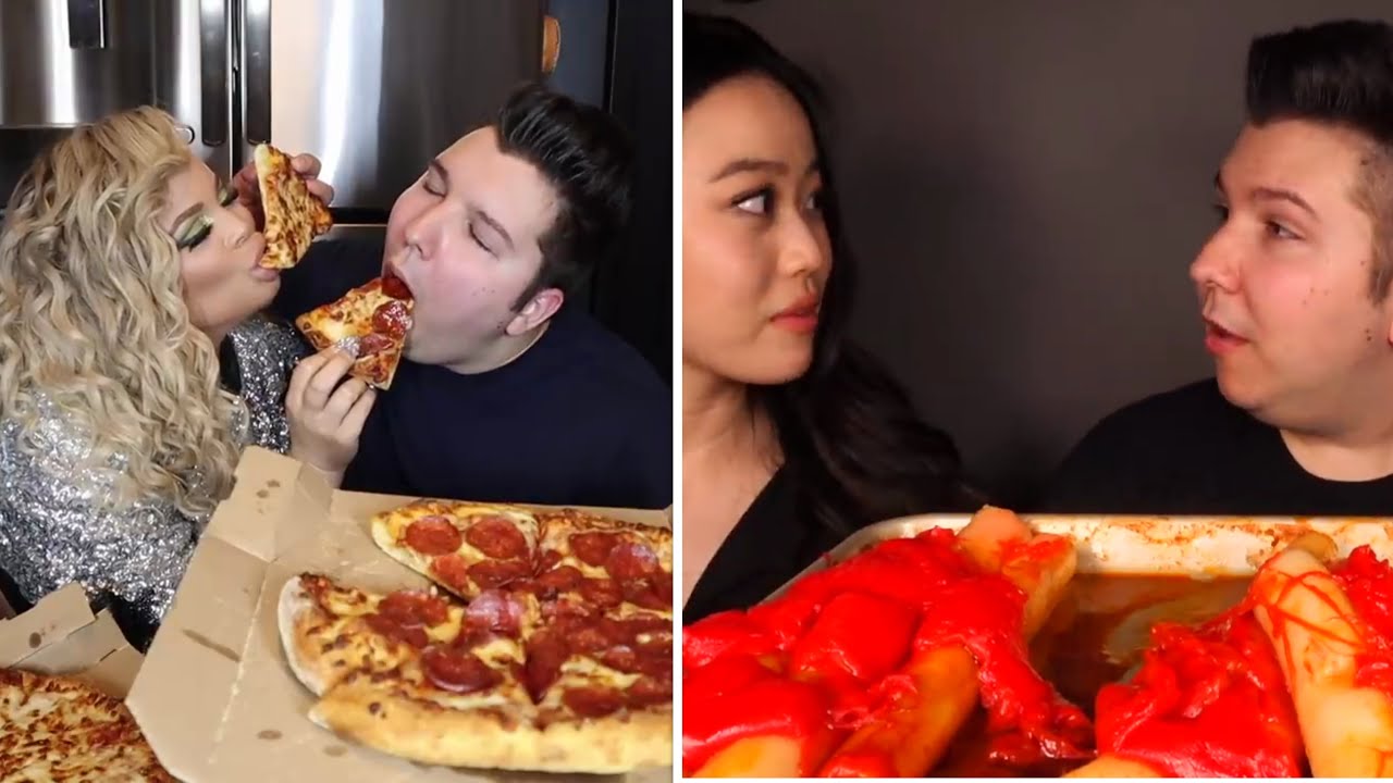 MUKBANGERS MOST AWKWARD/MEMORABLE COLLABORATIONS