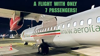 TRIP REPORT | Aeroitalia ATR 72-600 | FCO-AOI | XZ2215