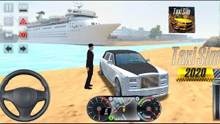 Rolls Royce Phantom VIP UBER Driver | Luxury Driving | Taxi Sim 2020 | Android & iOS Gameplay screenshot 5