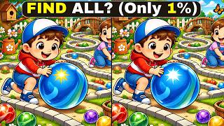 Spot the Difference Brain Training - Find them all and prove your smartness.