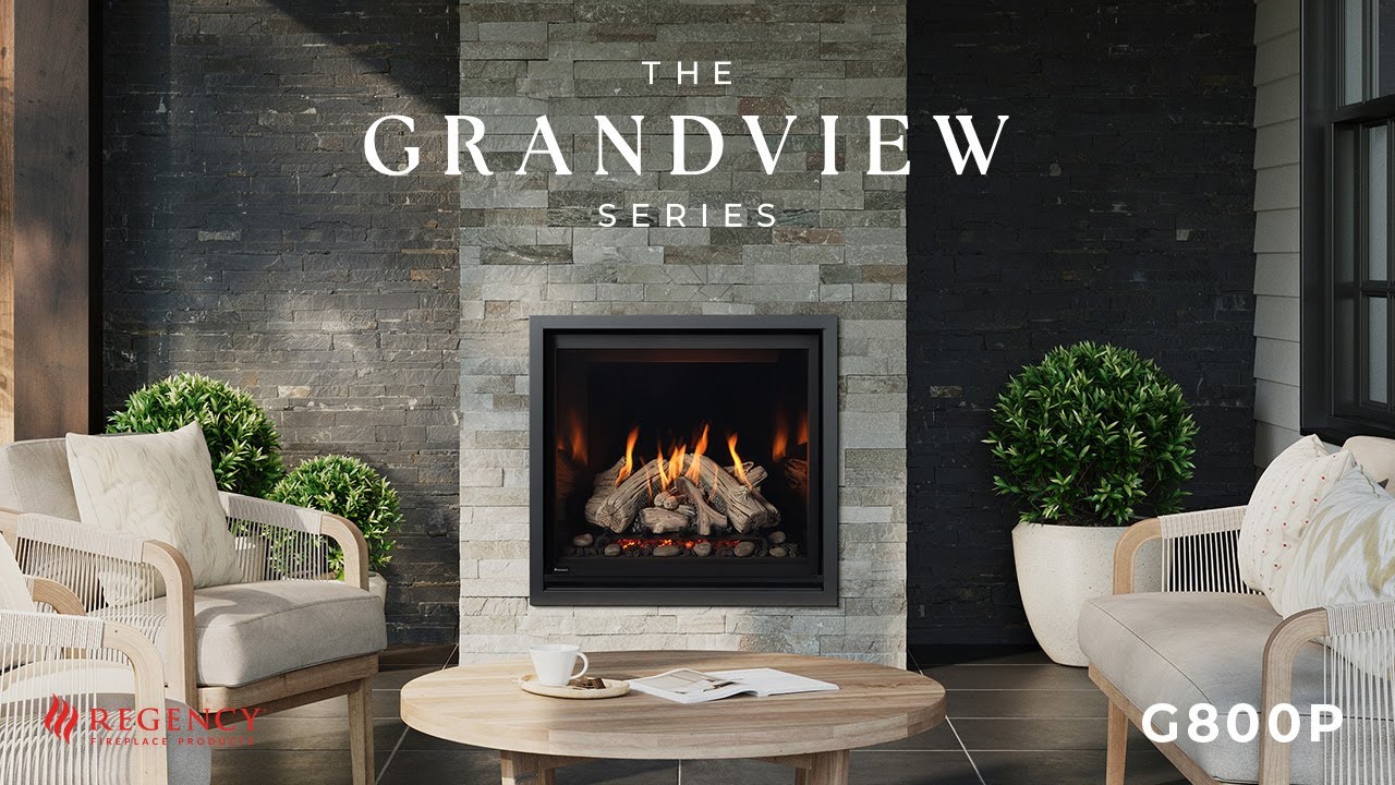 Regency Grandview G800P Gas Fireplace - Rocky Mountain Stove
