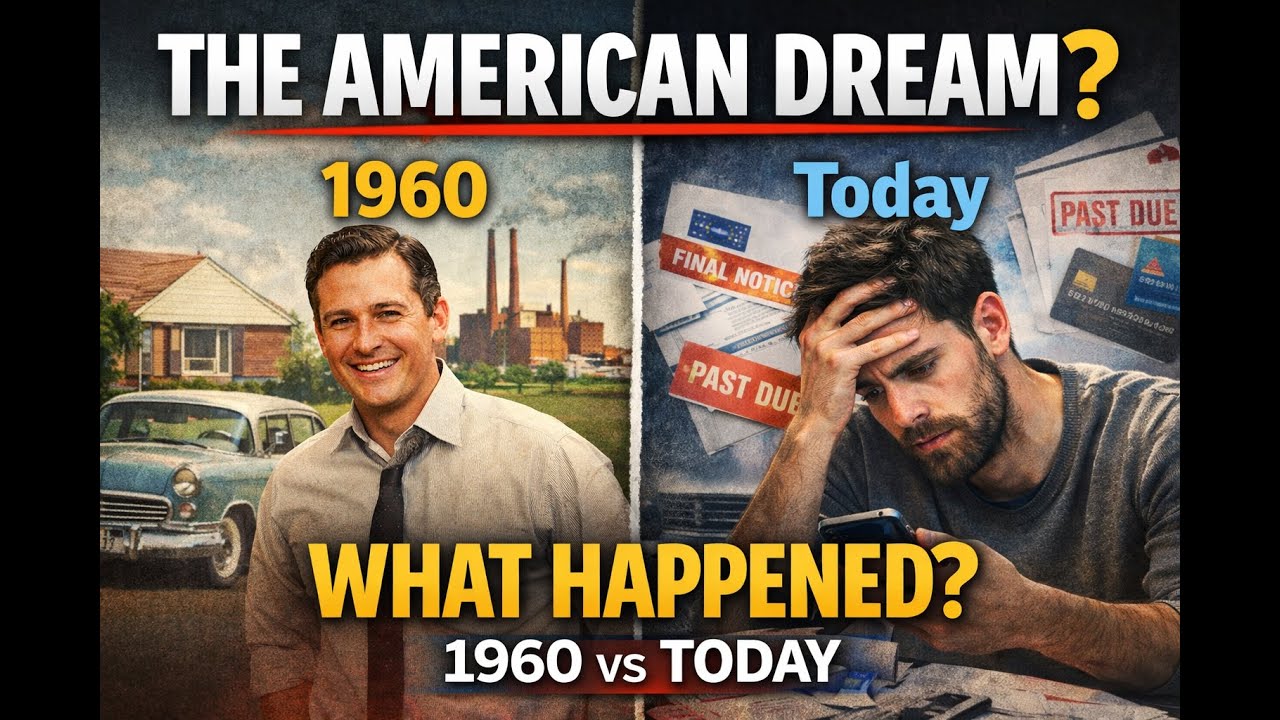 What Happened to the American Dream? 1960 vs Today - YouTube