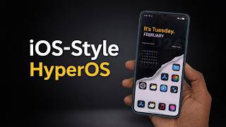 This iOS-Style HyperOS 3 Setup Looks Super Clean & Minimal! ⚡ screenshot 4