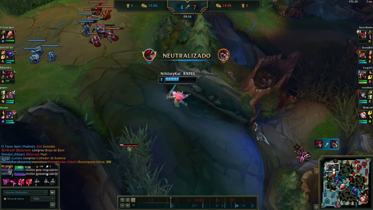 Perhaps the best outplay you will see today! (Kat Top v.s Kled & Graves)