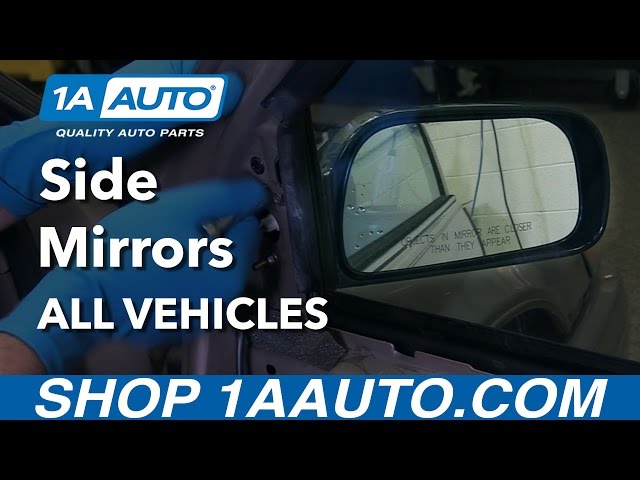 2004 Chevrolet Silverado Driver Side Mirror Glass Replacement – Side