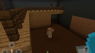 БАБКА ГРЕННИ В МАЙНКРАФТ ПЕ!!! УХОДИТ ТОГДА , КОГДА ЕЁ ПОПРОСИШЬ! Granny Bedrock Edition ПРОХОЖДЕНИЕ screenshot 2
