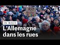 Allemagne  plus de 14 million de manifestants en trois jours contre lafd