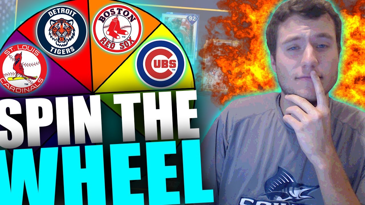 RECORD BREAKING AMOUNT OF SPINS !!! SPIN THE WHEEL OF MLB PLAYERS 2 MLB THE SHOW 17 SQUAD