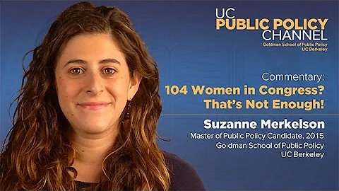 104 Women in Congress? Thats Not Enough!Commentar....