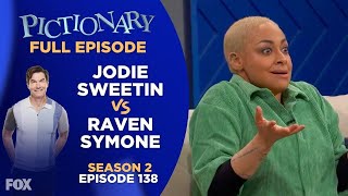 Ep 138. You Wanna Pizza Me? | Pictionary Game Show: Jodie Sweetin & Raven Symone