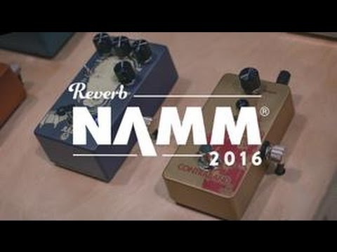 Walrus Audio's Julia Chorus/Vibrato and Contraband Fuzz at NAMM 2016