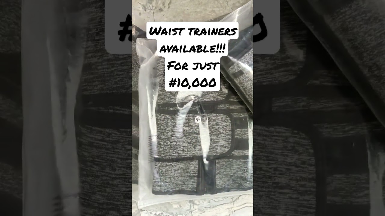 Cop your waist trainers at a very affordable price 