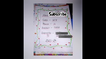 #class12 Project file.. Maths.. Matrix Cbse board ✨⭐