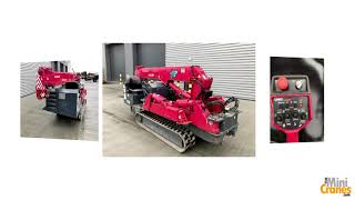 Used UNIC URW-376 Spider Crane for Sale Used UNIC URW-376 Spider Crane for Sale