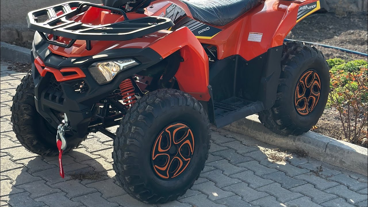 ￼Küba Track vıp 250 pro’ya jant taktık!!