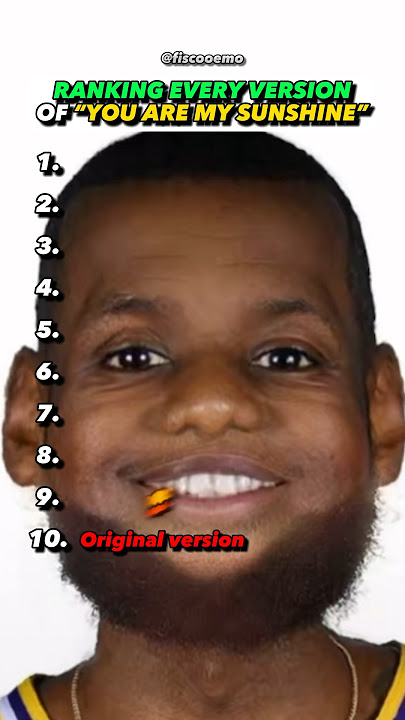 Download lagu YOU ARE MY SUNSHINE #sunshine #lebronjames #meme #rap #review