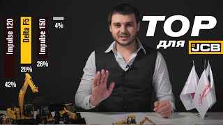 TOP-3 гидромолота для экскаватора-погрузчика JCB