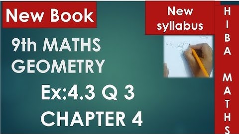 9th maths chapter 4 exercise 4.3 question 3 tn samacheer hiba maths