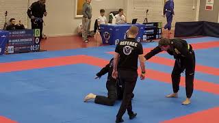 BJJ Blue Belts Winning Sweep At The Last SECOND