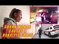 Drunk Bartender DESTROYS 2 Cars in a Horrific Crash After Blowing a Stop Sign