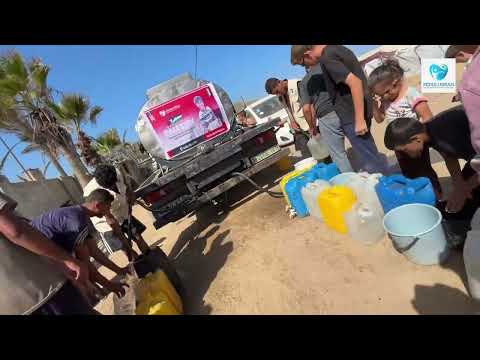 Agihan Air Bersih di Gaza | 21 Oktober 2025