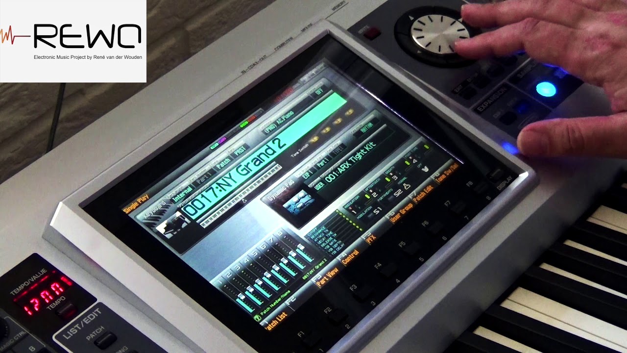 50 piano sounds from the Roland Fantom G8 by REWO