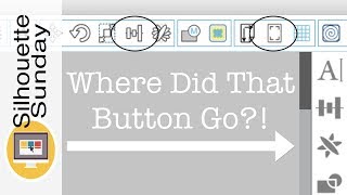 Where did the (blank) button go? | Silhouette Sunday