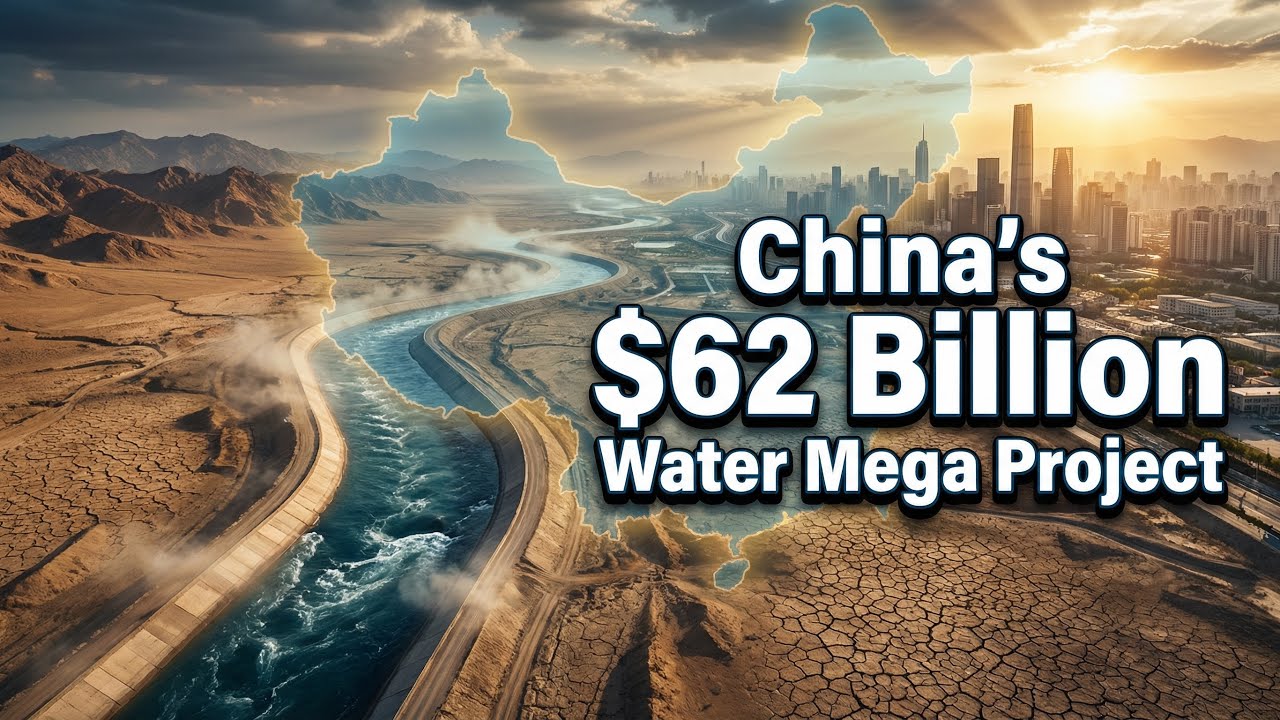 China’s $62 Billion South–North Water Transfer Project, World’s Largest Water Diversion Mega Project