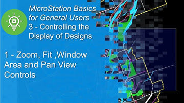 1 Zoom, Fit , Window Area, and Pan View Controls