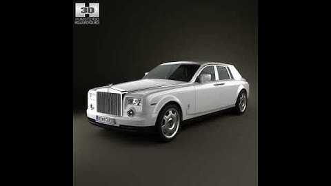Rolls-Royce Phantom 2011 3D model from CGTrader.com
