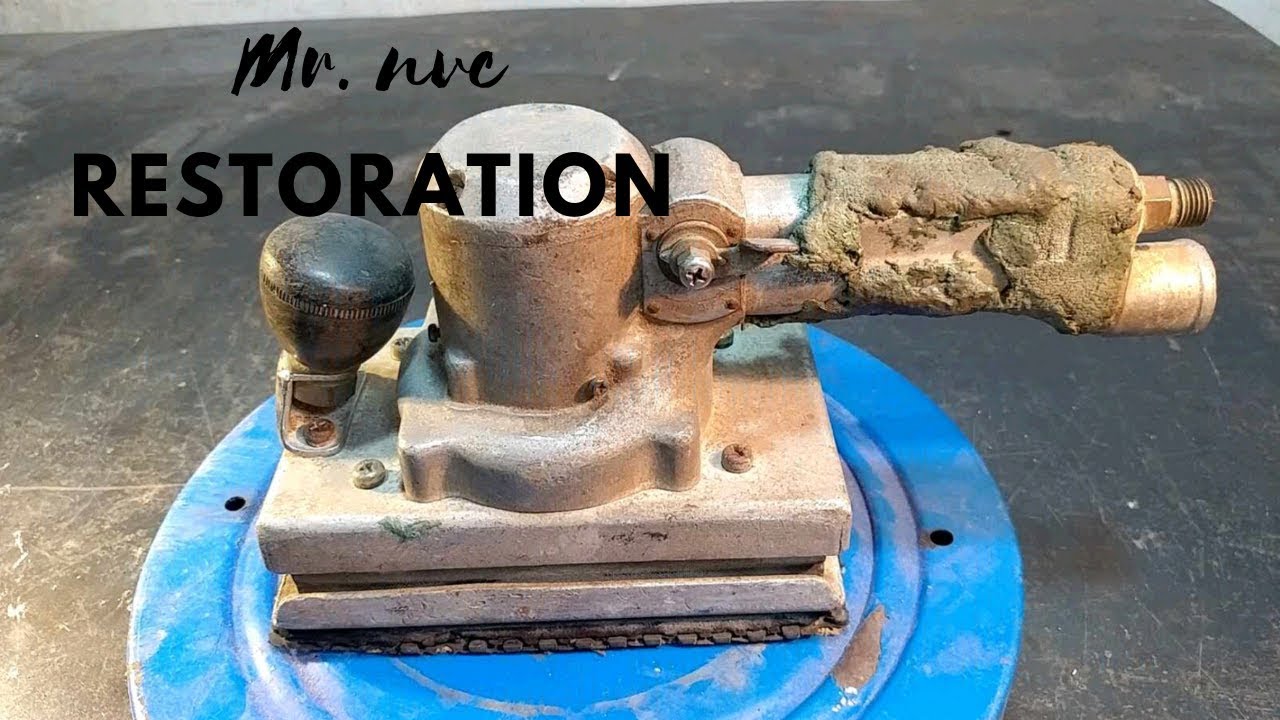 Very old Air Sanders Restoration YouTube