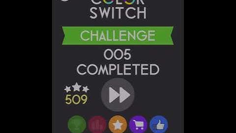 Color switch speed run challenge 1-10