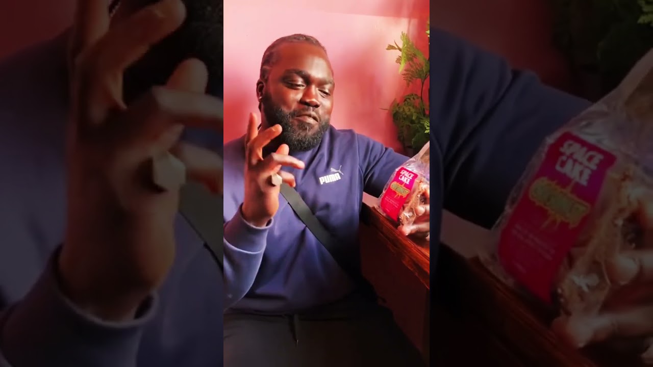 First time trying space cake in Amsterdam.🍰🍃🤣🇳🇱