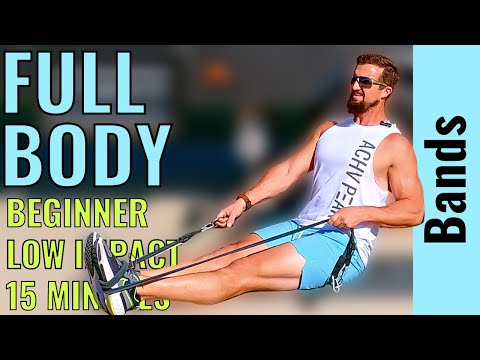 Full Body Resistance Band Workout - Low Impact + Beginner Friendly 