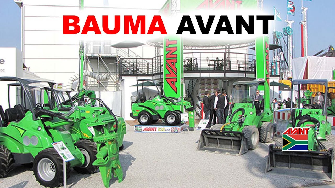 AVANT Showcased at BAUMA 2016 (Attachment Compilation)