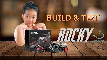 7-jarige bouwt en test de Rocky-codeerrobot! 🔧🤖@whalesbot