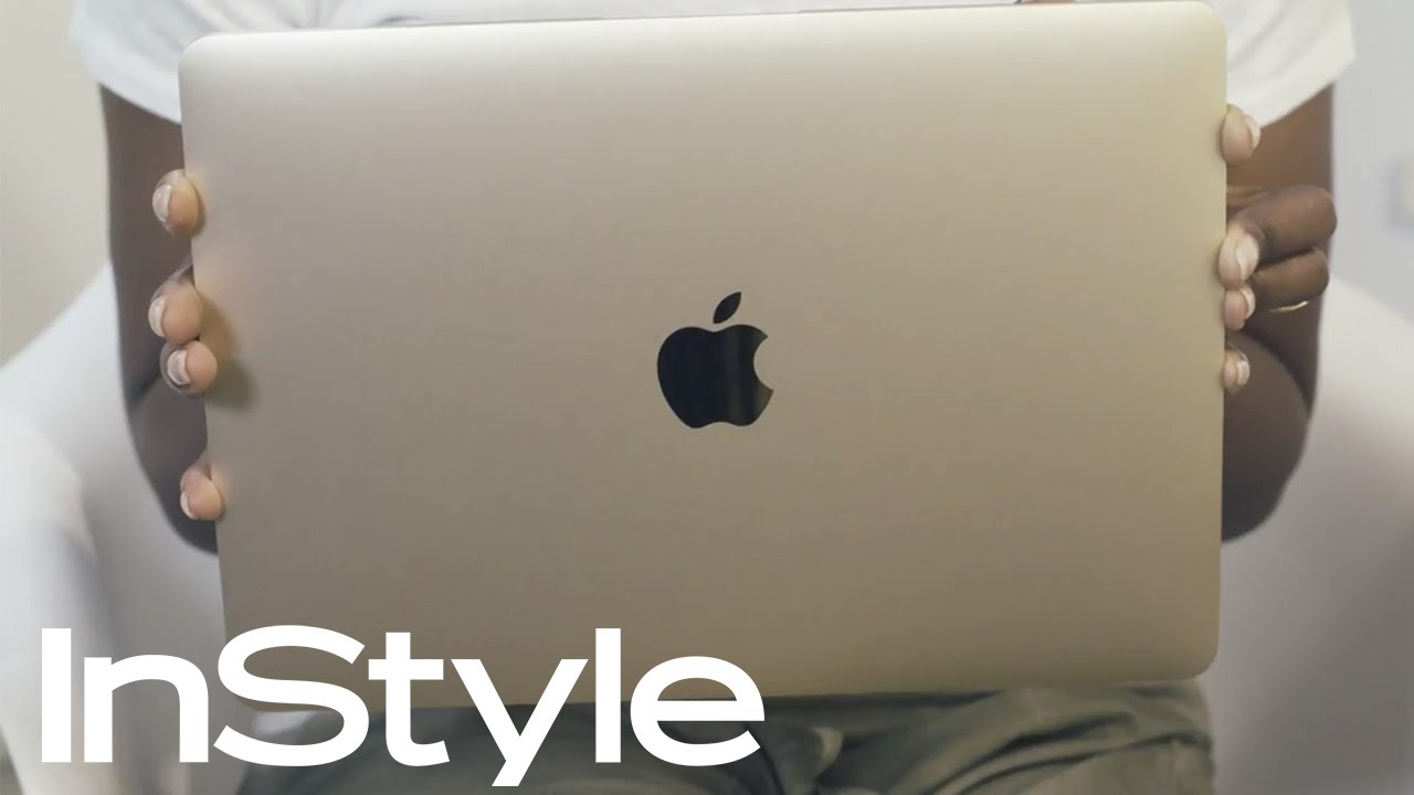I'm Obsessed: Gold Macbook  | InStyle